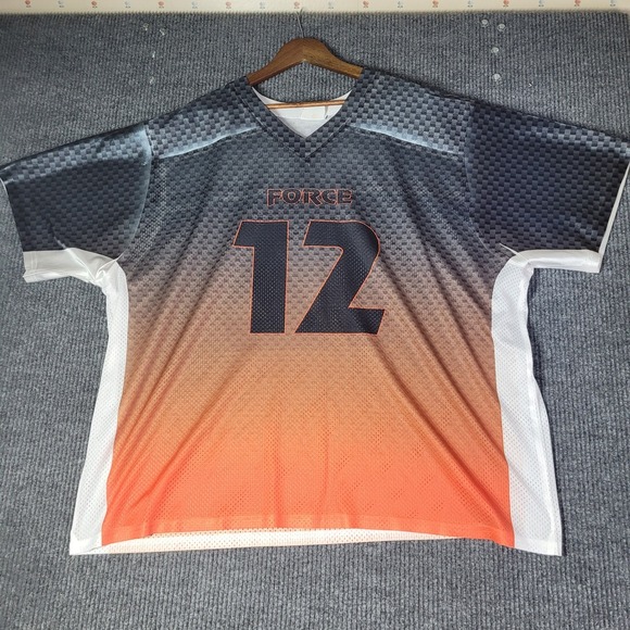 Other - Teamwork Athletic Apparel‎ Mens 3XL Force Predator Jersey Blue Orange